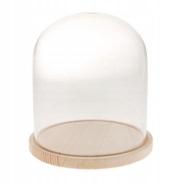 3 . Деревянный стеклянный купол с деревянной