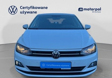 Volkswagen Polo VI Hatchback 5d 1.0 TSI 95KM 2021 Volkswagen Polo Comfortline Pakiet Comfort, FV 23, Kamera, Podgrzewane fo, zdjęcie 10