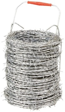Drut kolczasty ocynkowany Kramp 250 m x 1,7 mm