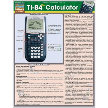 Калькулятор Ti 84 Plus (быстрое обучение для академических целей) BarCharts, Inc.
