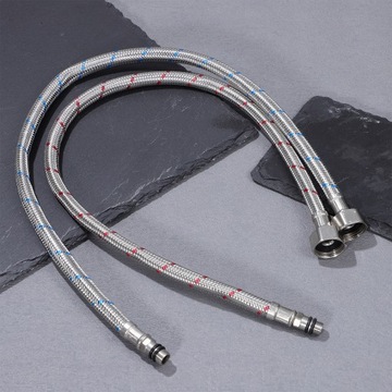 2 шт. ШЛАНГ ИЗ НЕРЖАВЕЮЩЕЙ СТАЛИ ДЛЯ КУХОННОЙ РАКОВИНЫ