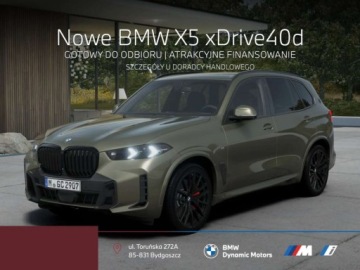 BMW X5 G05 SUV Facelifting 3.0 40d 352KM 2026 BMW X5 xDrive40d 352 KM mHEV - Gotowy do Odbioru - Kamera 360 - HarmanKard