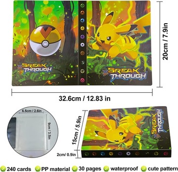 Коллекционный альбом с карточками Pokemon 240