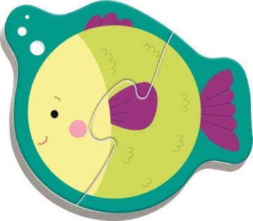 Пазл 8 деталей. Животные