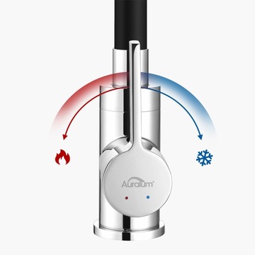 КУХОННЫЙ Смеситель С ГИБКИМ ИЗЛИКОМ, ЧЕРНЫЙ
