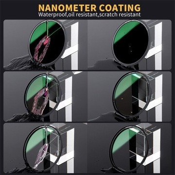 Zestaw filtrów MAGNETYCZNYCH MC UV CPL ND1000 72mm