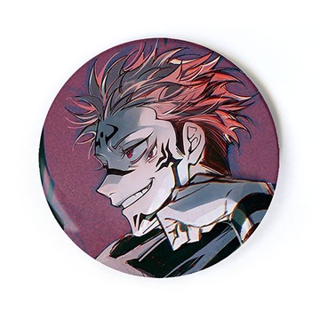 Przypinka Jujutsu Kaisen Sukuna - 58 mm