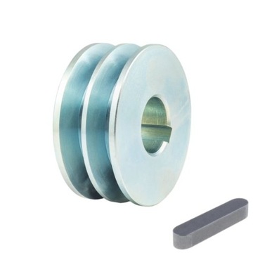 Koło koła pasowe szajba 2x17 2 hb 70 mm 22 + WPUST