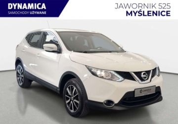Nissan Qashqai II Crossover 1.2 DIG-T 115KM 2014 Nissan Qashqai 1.2DIG-T 116KM M6 2014 r., salon PL, komplet kol, przebieg