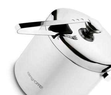 ICE BUCKET 3 л. Щипцы Контейнер для льда с двойными стенками, стальной глянцевый