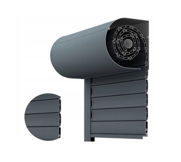 Наружный ролик слепой радиопривод + пульт дистанционного управления