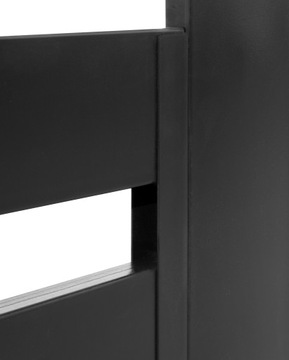 Ogrodzenie panelowe płot przęsło 2m listwy-profil 80mm