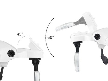 Очки часового искусства PRECISION со светодиодной подсветкой + ЛИНЗЫ
