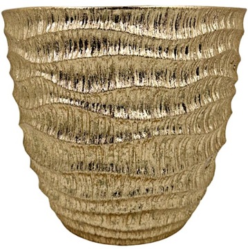 OSŁONKA DONICA 32CM GOLD DONICZKA 2020-19-M