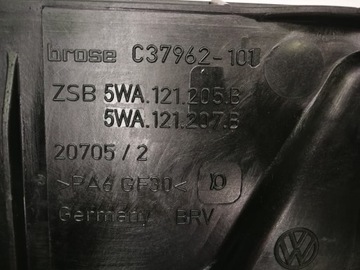 KRYT VENTILÁTORŮ VW AUDI SKODA 5WA121205B