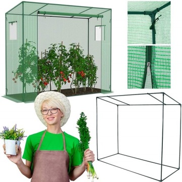 МИНИ-САД ТЕПЛИЦА БАЛКОН ТУННЕЛЬ из фольги БОЛЬШАЯ ПАЛАТКА 2 ОКНА ПРЕМИУМ