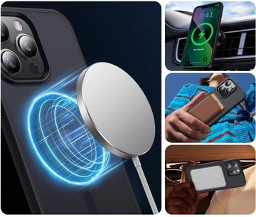 ЧЕХОЛ ДЛЯ IPHONE 14 PRO - МАТОВЫЕ МАГНИТЫ