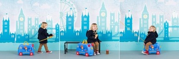 Детский чемодан на колесиках Trunki
