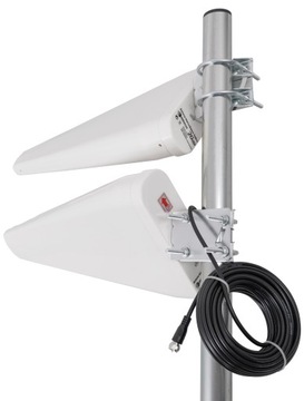 ANTENA ZEWNĘTRZNA DO ROUTERA INTERNETU DUAL 3G 4G 5G LTE ZTE HUAWEI 15m