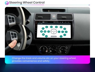 Радио 10' ANDROID Suzuki Swift 4/64G GPS WiFi PL