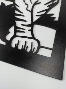 УКРАШЕНИЕ АЖУРНАЯ РОСПИСЬ 3D ЛОФТ СЕРДЦЕ В РУКЕ E121