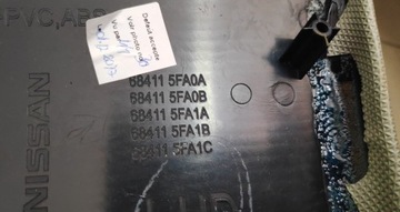 DEKORACE LIŠTA KONZOLA KOMPLET NISSAN MICRA K14