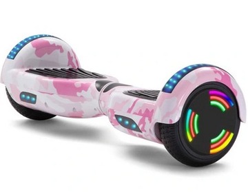 ЭЛЕКТРИЧЕСКИЙ СКЕЙТБОРД HOVERBOARD 6,5 ДЮЙМОВ BT LED, ГАРАНТИЯ 3 ГОДА, КОРПУС 800