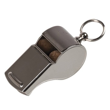 Аварийный свисток для судей Mil-Tec, серебряная латунь