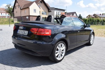 Audi A3 8P Cabriolet 2.0 TDI CR 140KM 2011 Audi A3 Cabrio 2.0 TDI, AUTOMAT, Cabriolet, Zarejestrowany, Oplacony, Zadb, zdjęcie 6
