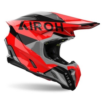 Мотоциклетный шлем Airoh Twist 3 King Red Gloss XXL