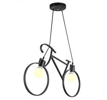 Lampa Sufitowa Żyrandol Rower Loft Industrial