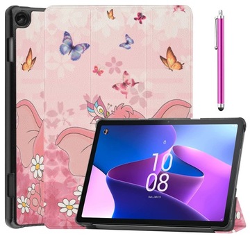 ETUI SMART COVER GRAFIKA + RYSIK do LENOVO TAB M10 3 GEN 10.1 TB 328