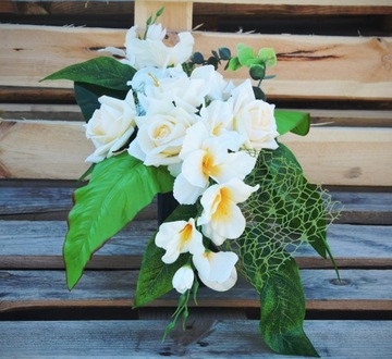 БУЧОК + БУКЕТ Цветы Украшение могилы Кладбище