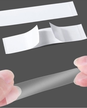 Двухсторонние салфетки для одежды прозрачные 36 шт.