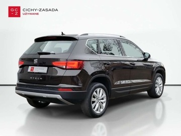 Seat Ateca SUV 1.5 EcoTSI 150KM 2020 Seat Ateca Salon PolskaFaktura VATmaly przebiegDSGLed STYLE 1.5 150KM, zdjęcie 4