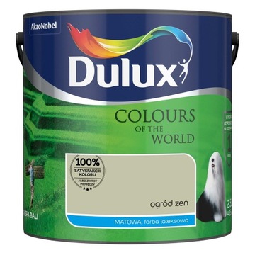 Dulux Kolory Świata farba 2,5L ogród zen