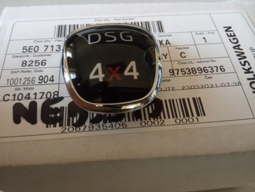 NAKŁADKA GAŁKI ZMIANY BIEGÓW DSG SKODA ORYG. *