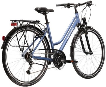 Велосипед 28 Kross Trans 2.0D 28M сине-белый р