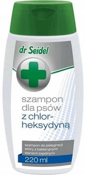 Dr Seidel Szampon z Chlorheksydyną dla Psów 220 ml