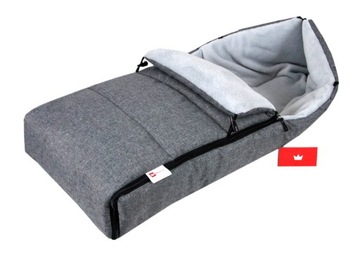 BabyLux ŚPIWOR K25 DO WÓZKA FOTELIKA MINKY 90cm