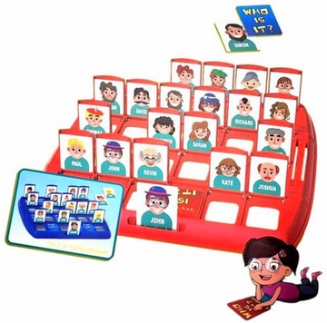 СЕМЕЙНАЯ НАСТОЛЬНАЯ ИГРА УГАДАЙ, КТО