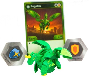 МАГНИТНАЯ КАРТА БАКУГАН ПЕГАТРИКС-ТРАНСФОРМИРУЮЩАЯ ФИГУРКА BALL SPIN MASTER