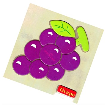 DREWNIANE PUZZLE układanka ANGIELSKI