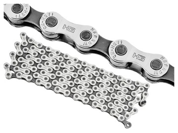 ŁAŃCUCH ROWEROWY SHIMANO CN-HG71 7 / 8 RZĘDÓW 114 OGNIW Z PINEM