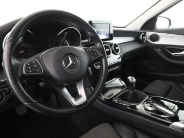 Mercedes Klasa C W205 Kombi 180 156KM 2015 Mercedes C 180 Półskóra Navi Klimatyzacja, zdjęcie 13