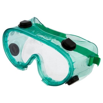 Gogle ochronne TOPEX 82S107 zielone