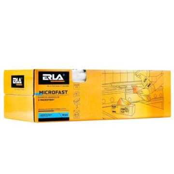 30x ERLA MICROFAST MICROFIBER WIPER белый размер 30x30 см