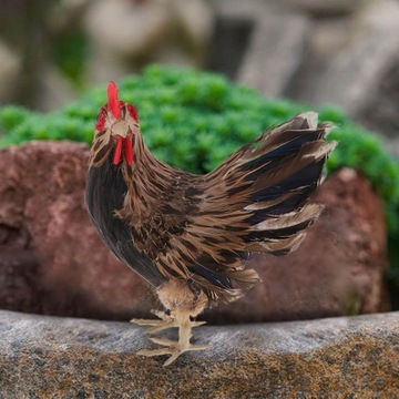 2 . Реалистичная Реалистичная статуя курицы