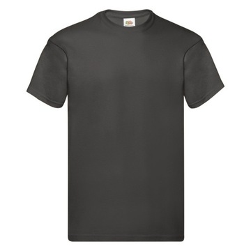 Koszulka T-shirt Fruit of the LOOM Graphite XXL