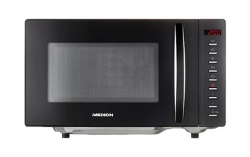 Kuchenka mikrofalowa BEZTALERZOWA niemiecki MEDION 20 litrów,700W, 8 Progr.